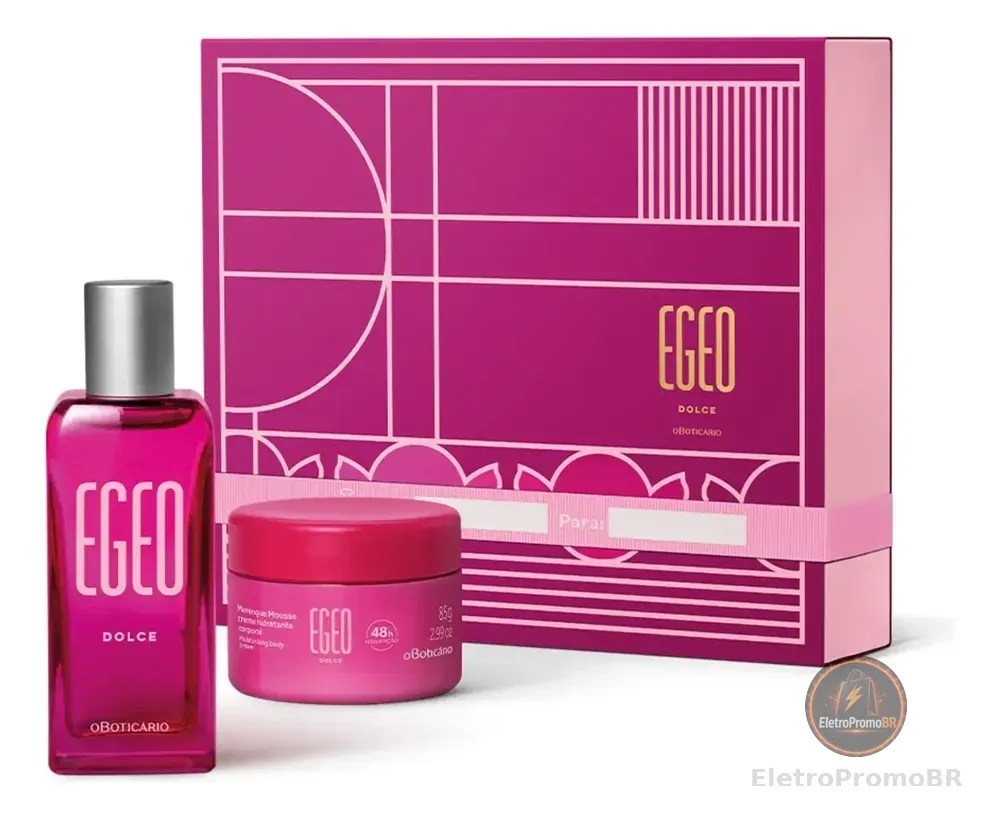Presente Egeo Dolce: Colônia + Merengue