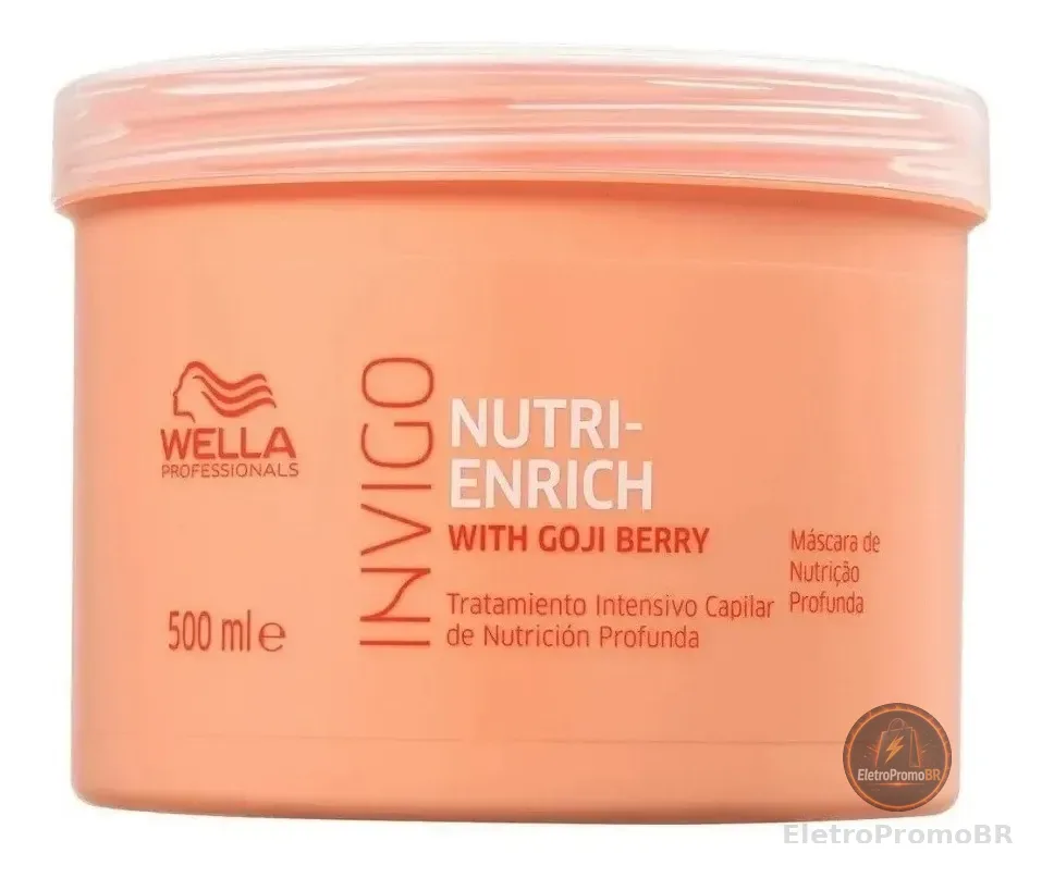 Máscara Invigo Nutri-enrich 500ml Wella Pro - Nutrição e Hidratação