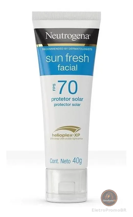 Protetor solar facial sun fresh fps 70 40g Neutrogena