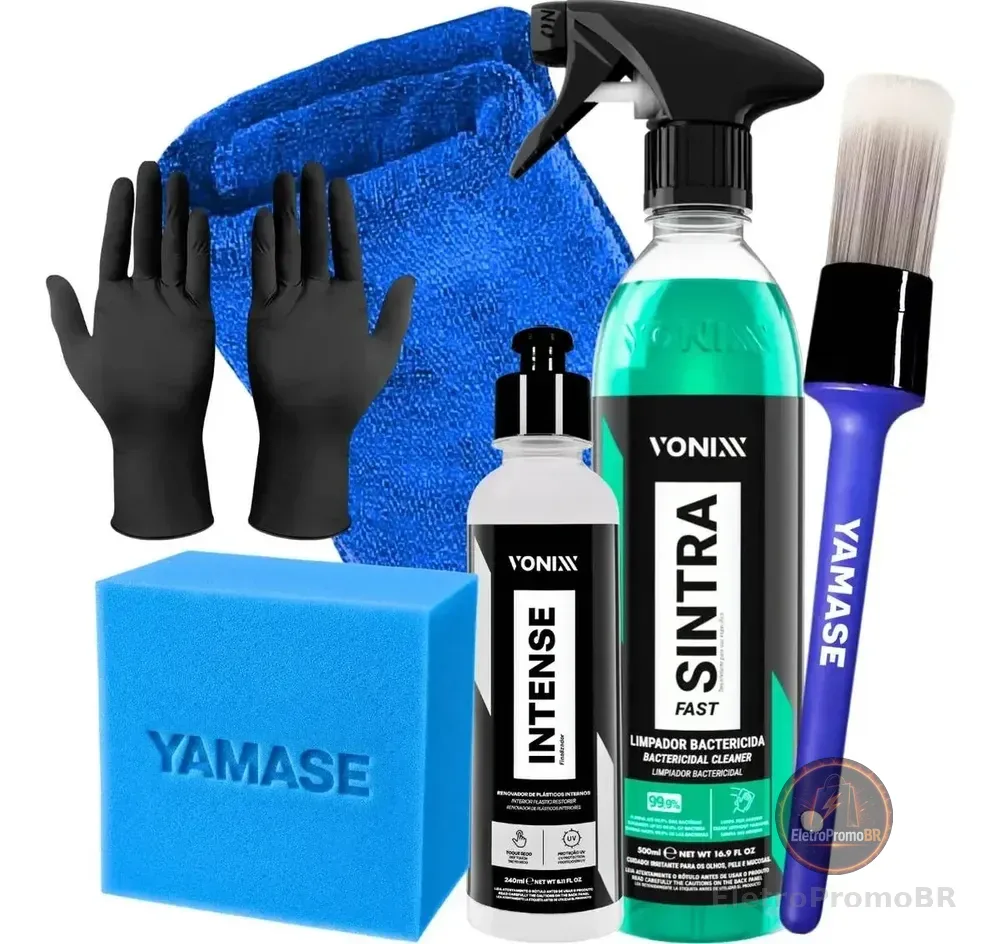 Kit Intense Renova Revitalizador Plástico Sintra Fast Vonixx