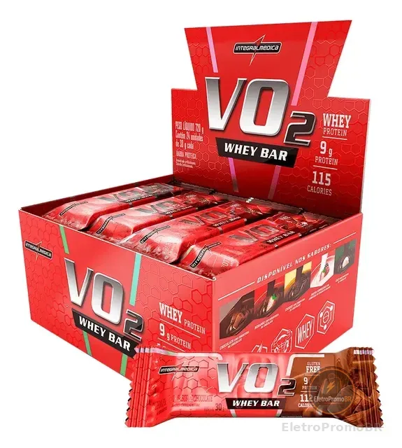 Whey Bar Barra De Proteína - 12 Unidades - Integralmédica