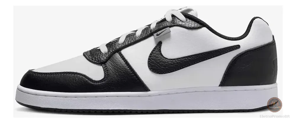 Tênis Nike Ebernon Low Premium Masculino Branco/preto 40 Br