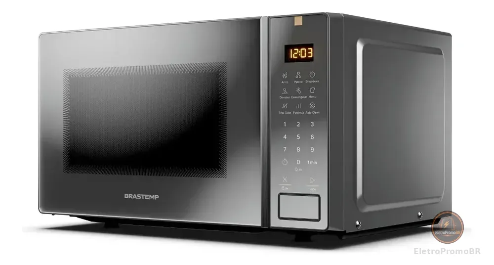Micro-ondas Brastemp 23l Inox Multi Preparos - Bms23ar 110v