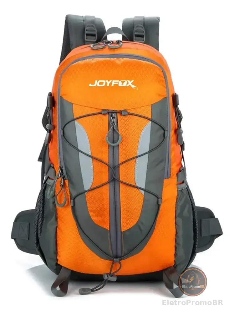 Mochila Joyfox 40 L Impermeável para Trilha e Camping com Proteção de Coluna