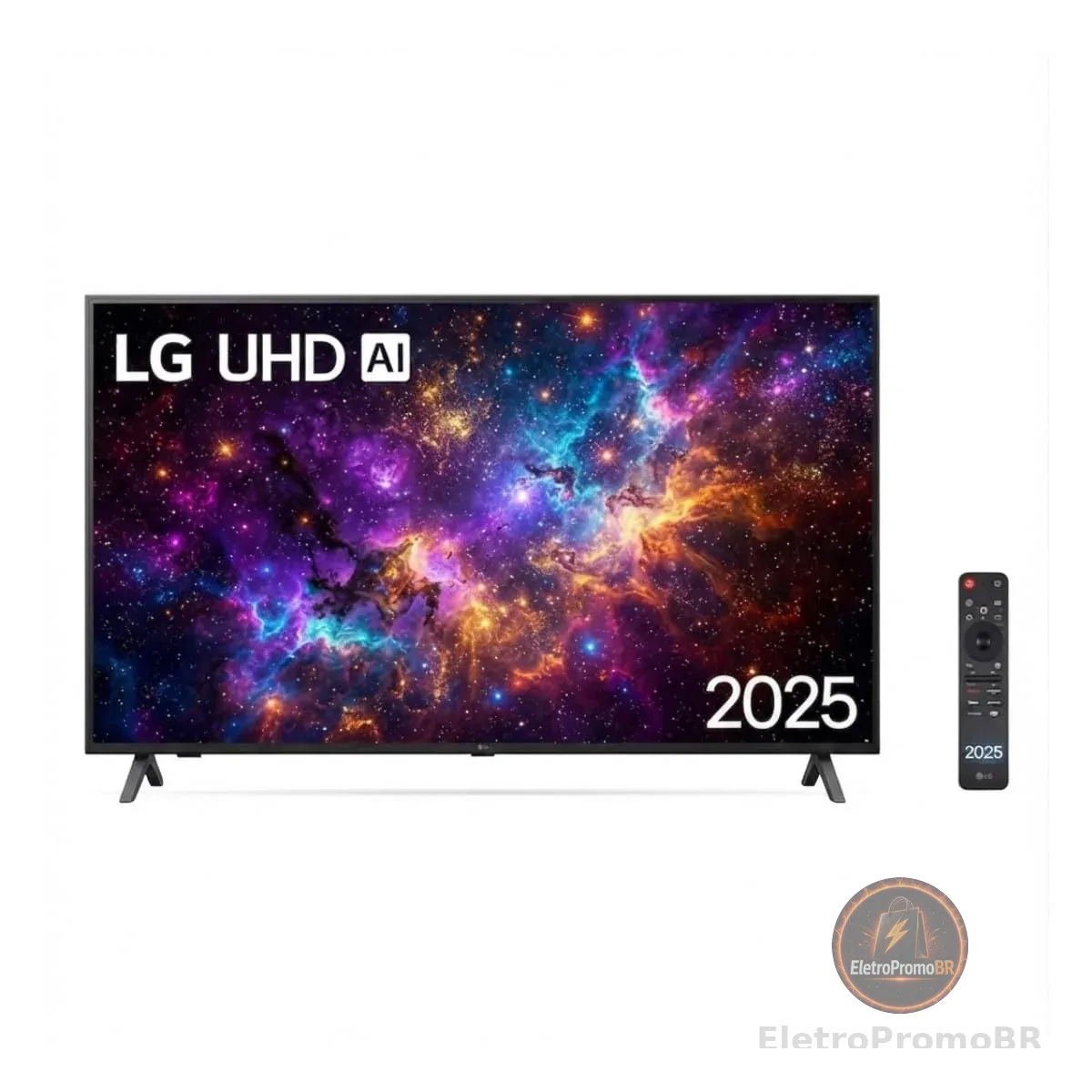 Smart TV 50" LG 50AU801C0SA 4K HDR10 UHD