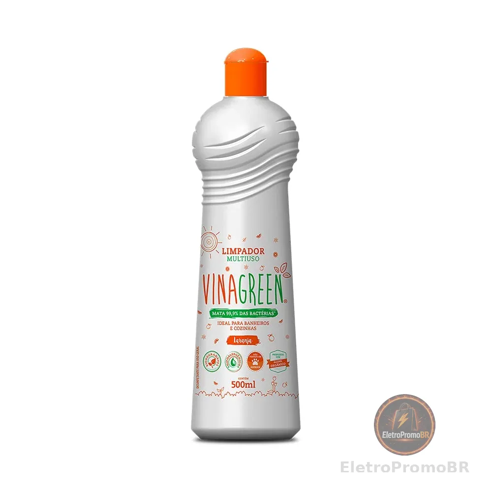 Limpador Multiuso Vinagreen Laranja 500Ml