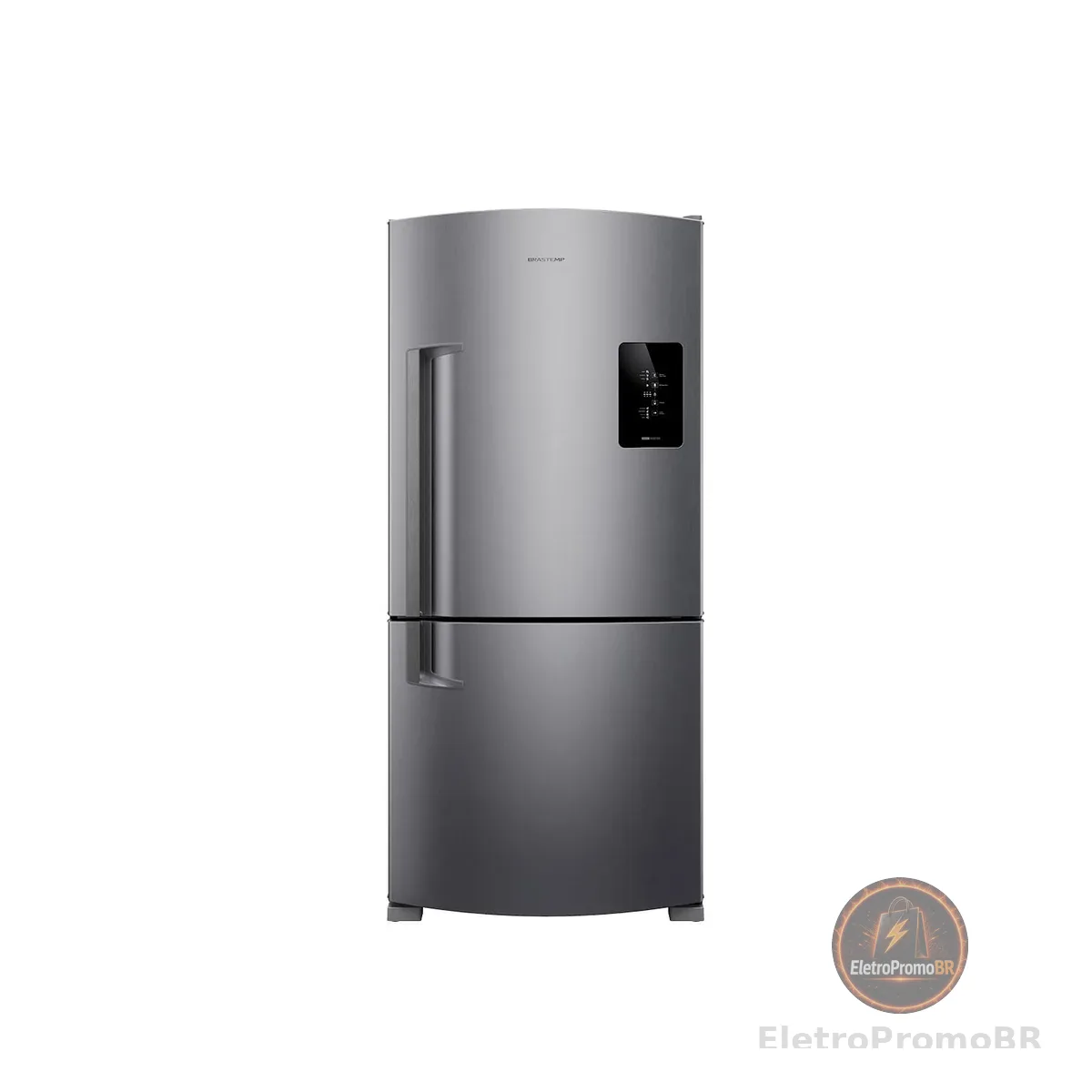 Geladeira Brastemp Frost Free Inverse 591 Litros Inox - BRE85MK 110V