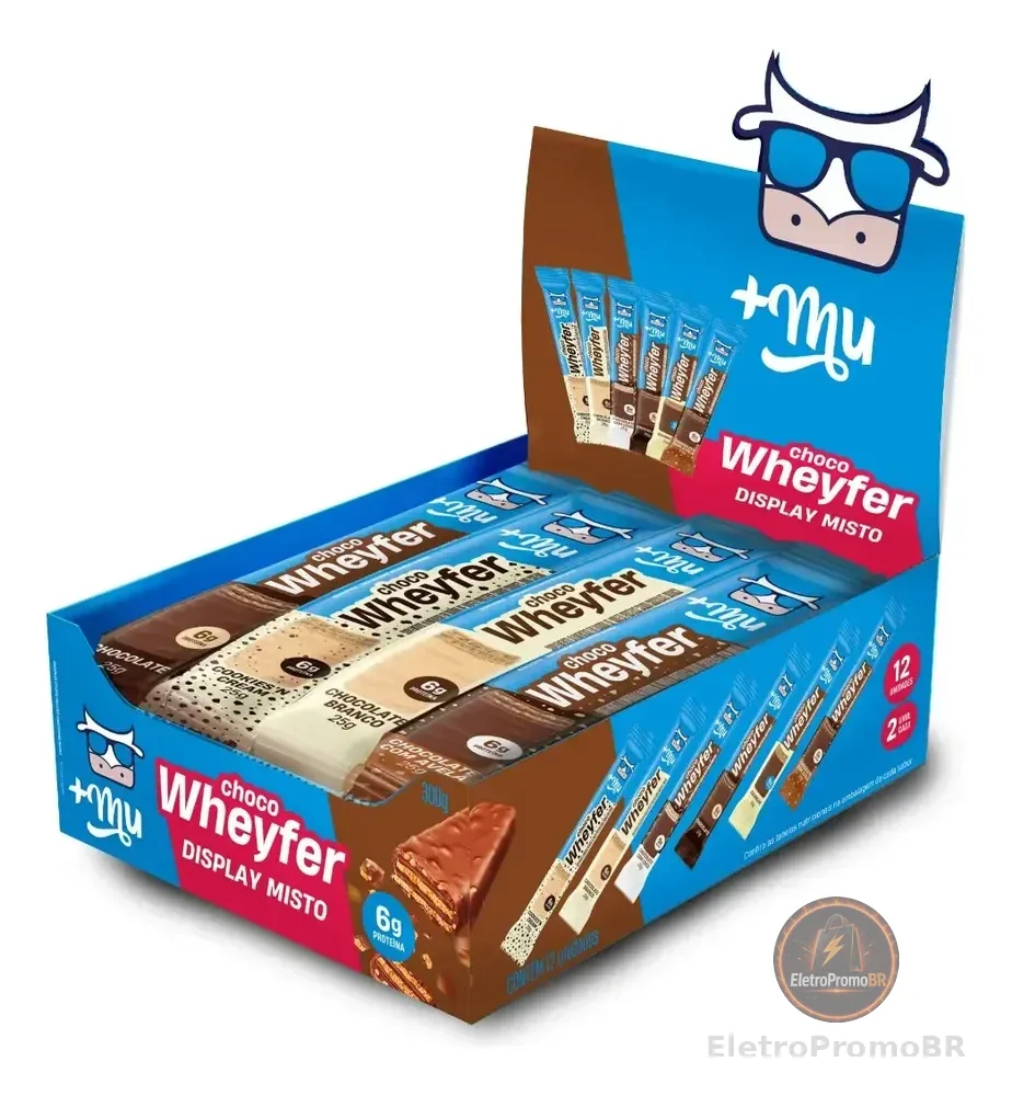Mu Chocowheyfer Mixed Box 12 unidades de sabores mistos