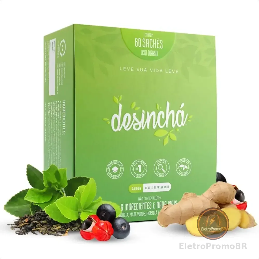 Chá Funcional Desinchá Dia Original 60 Sachês