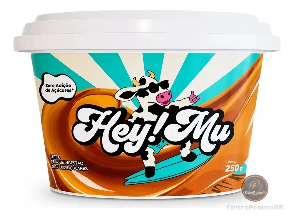Doce De Leite Hey Mu 250g Sem Adicao De Acucar