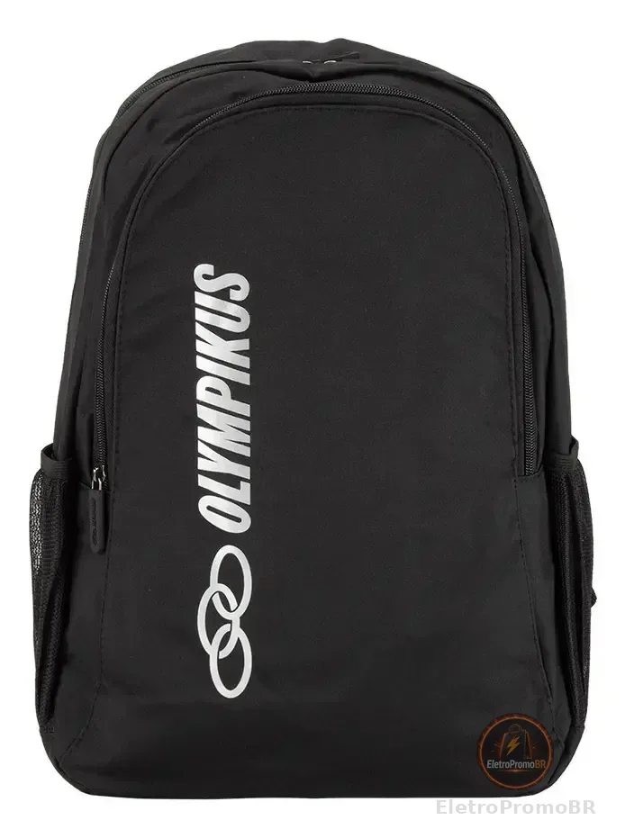 Mochila Olympikus Essential Metalizada Preto