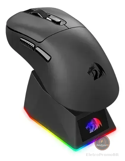 Redragon Ebony M998 STD Mouse Gamer + Tri-Mode + Ultra-Leve
