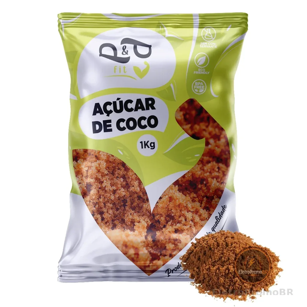 Açúcar de Coco 1Kg Original - P&P