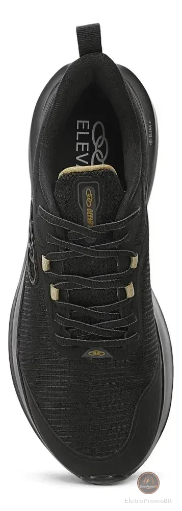 Tênis Olympikus Masculino Cosmo Preto/preto Liso 43 Br