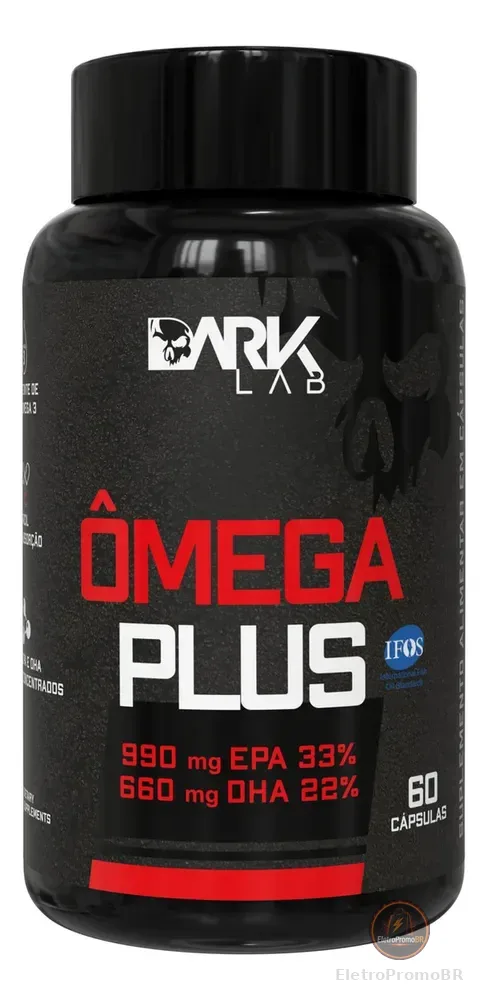 Omega Plus 60 Cápsulas Ômega 3 Dark Lab