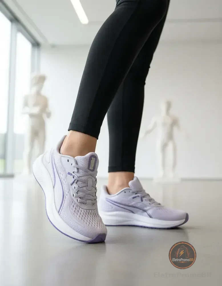 Tênis Feminino Skyrocket Lite 2 Puma Lilás Liso 35 Br