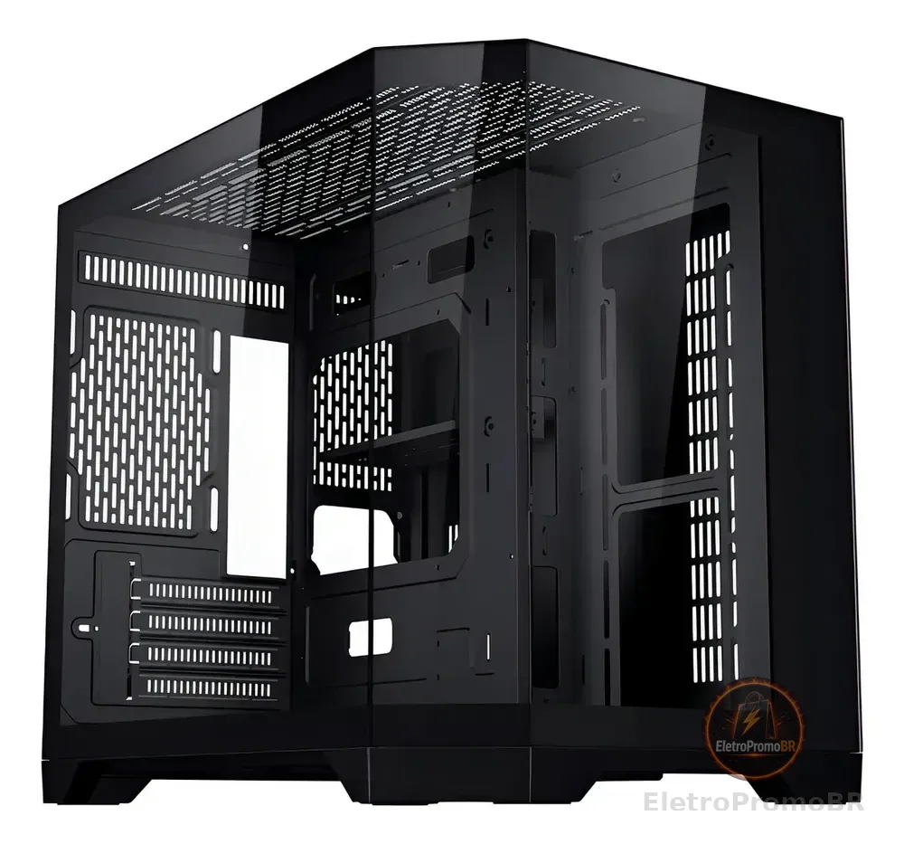 Gabinete Aigo Gamer Darkflash FT418-BK Lateral De Vidro Preto