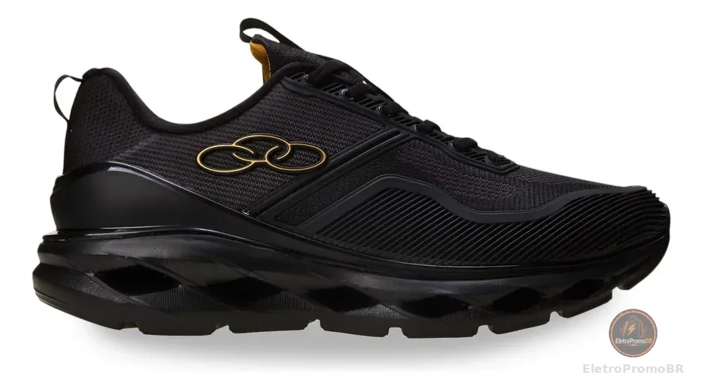 Tênis Olympikus Masculino Gama Preto/preto Liso 40 Br
