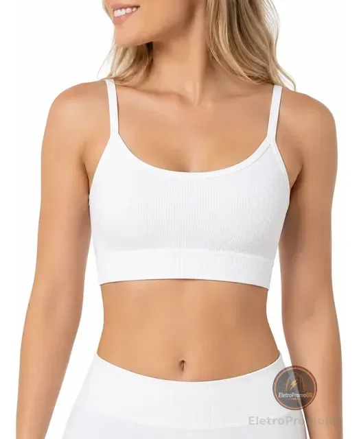 Top Lupo Loba Fitness Confortável Ótima Sustentação Academia