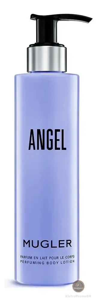 Creme Corporal Perfumado Hidratante de Nutrição Profunda que Combate o Ressecamento com Manteiga de Karité, Mugler Angel, 200ml