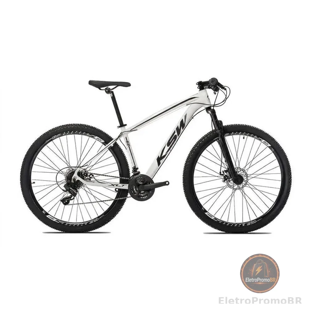 Bicicleta Aro 29 Ksw Alumínio 21v desmontada Freio A Disco