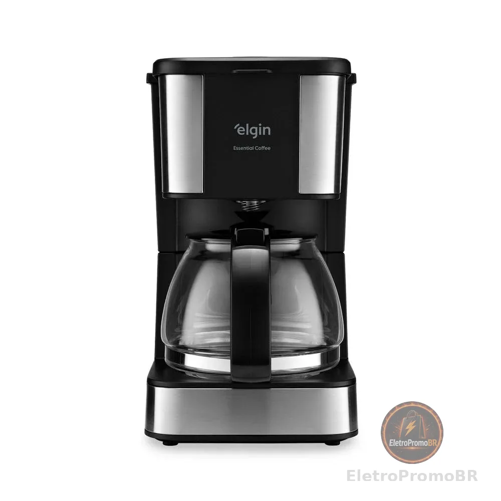 Cafeteira elétrica Essential Coffee Elgin – 19 xícaras jarra de vidro 110V