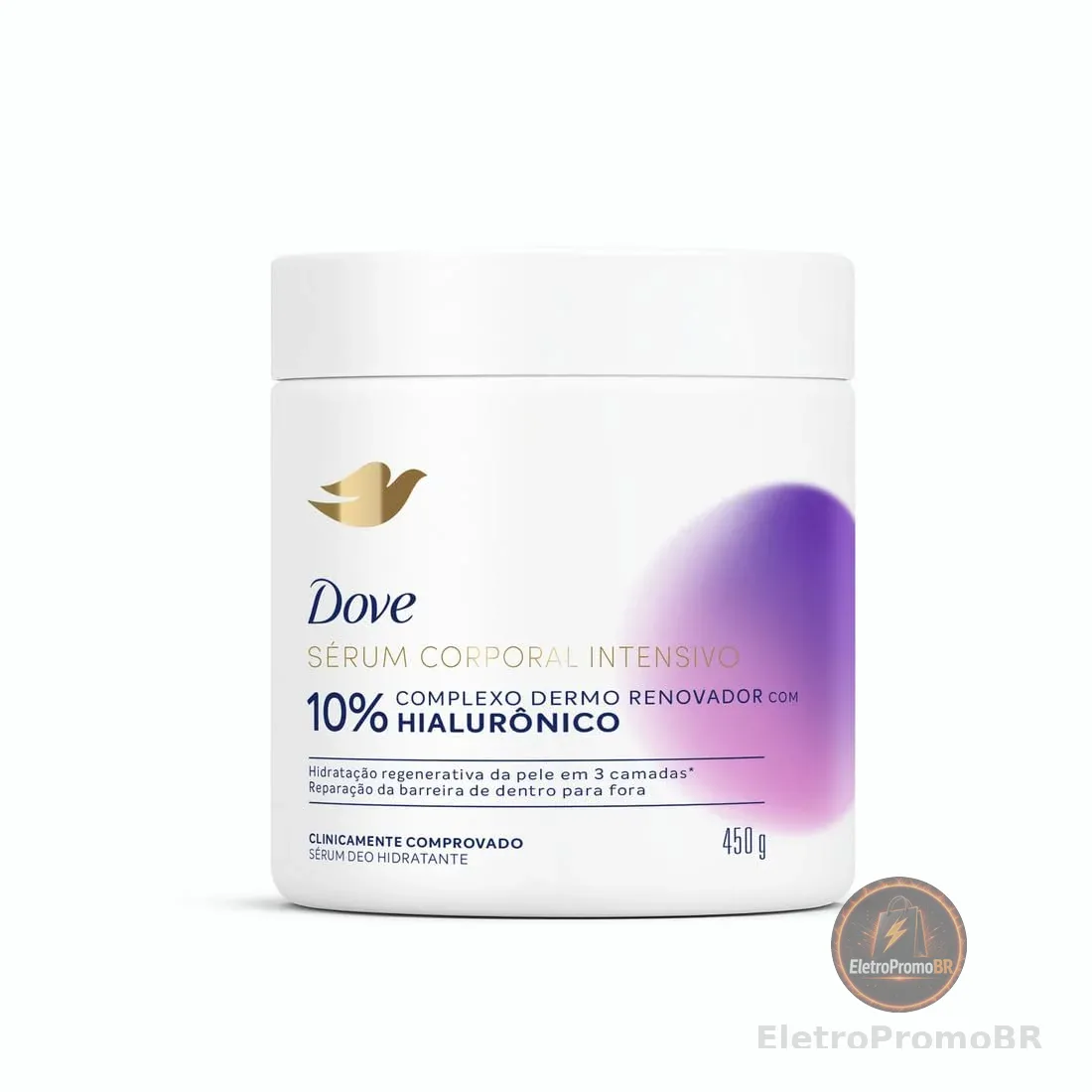 Dove Hidratante Sérum Corporal Intensivo Hialurônico 450g
