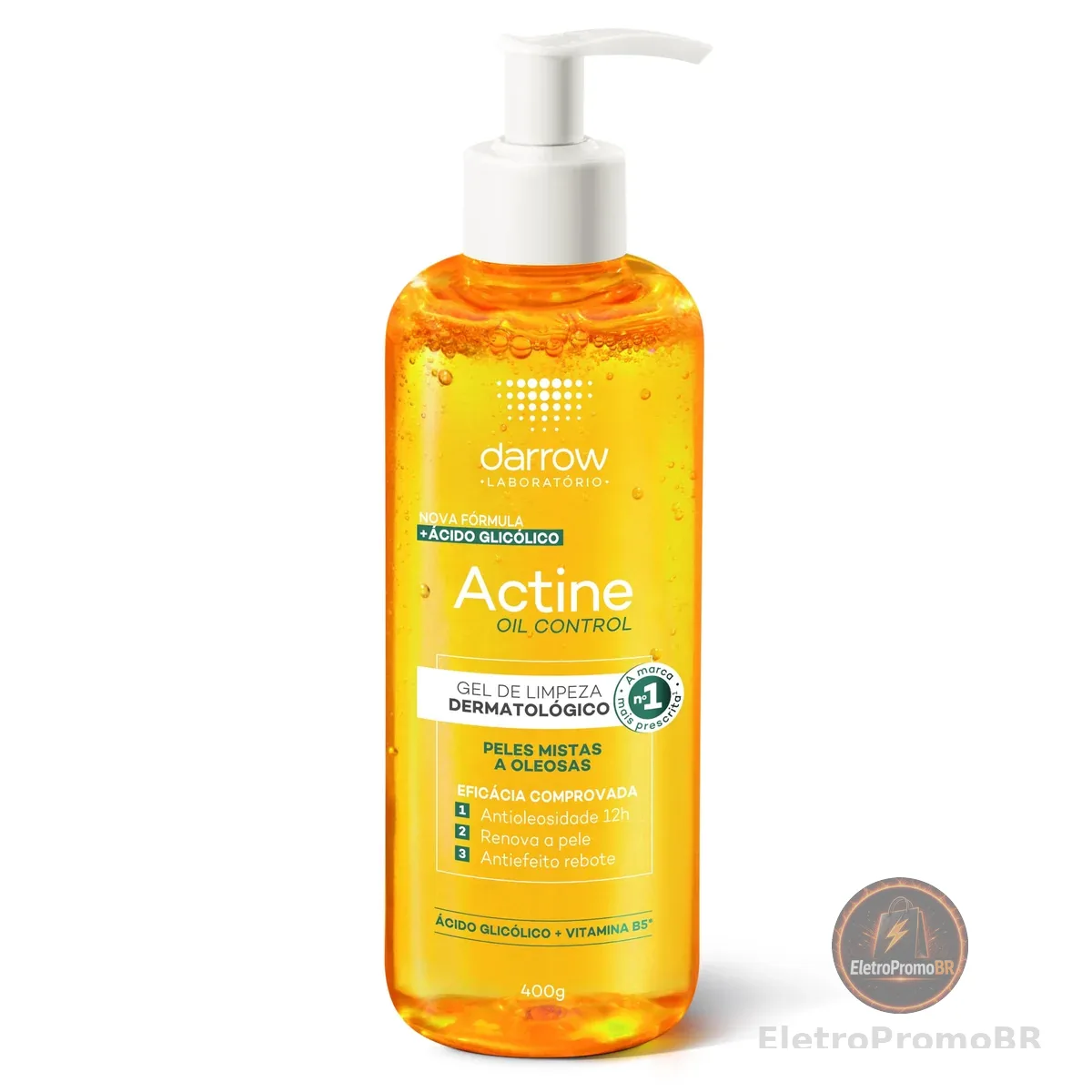 DARROW ACTINE OIL CONTROL GEL DE LIMPEZA 400G
