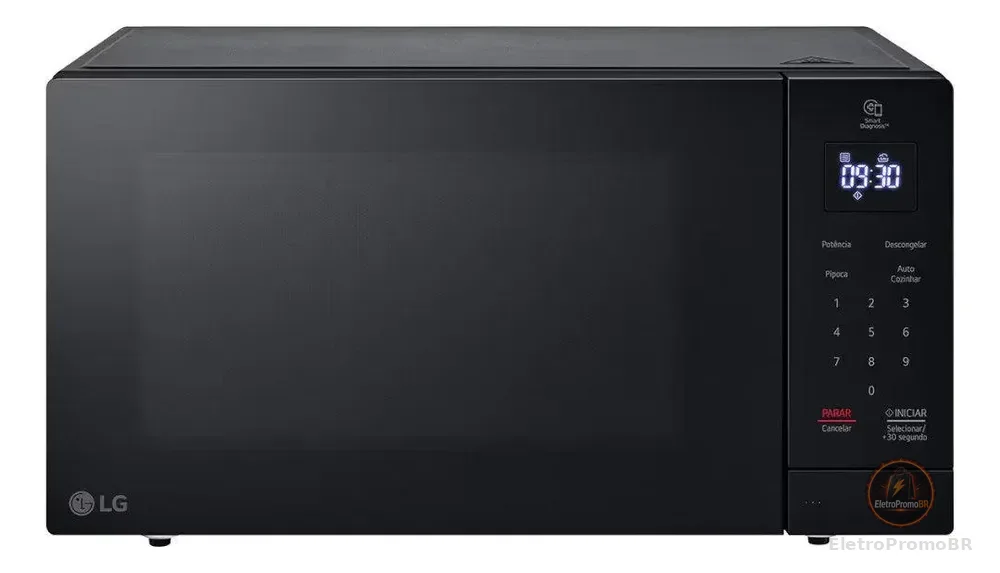 Micro-ondas NeoChef LG 30L Preto Limpa Fácil - 220V