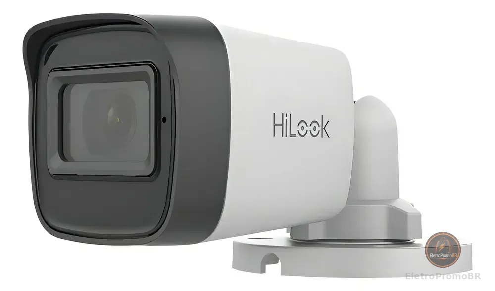 Câmera Bullet 1080p 25m 2.8mm Thc-b120-pic Hilook Hikvision Branco