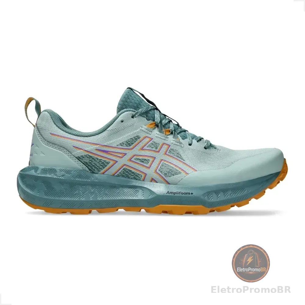 Tênis Asics Gel-sonoma 8 Feminino Corrida Em Trilha Trail Azul Celeste 35 Br