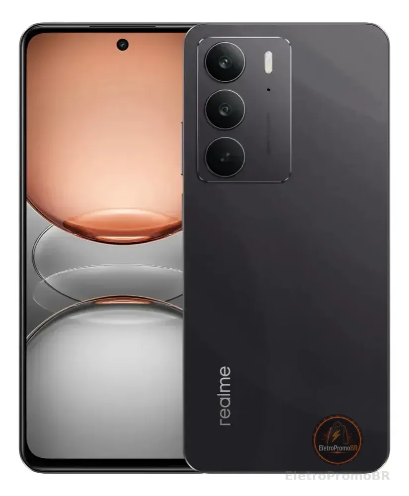 Smartphone Realme C75 5G 256Gb 8Gb Ram Storm Black Rmx3963