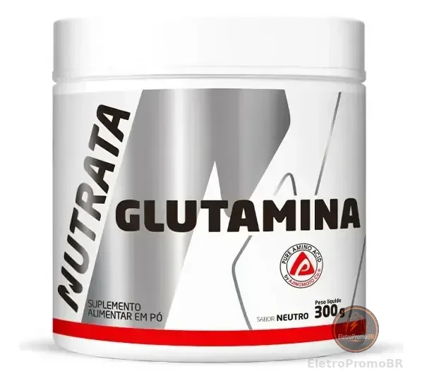 Suplemento alimentar Glutamina UP Day 300g Neutro Nutrata
