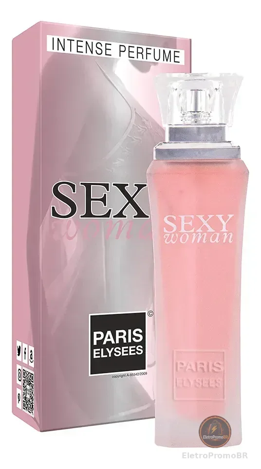 Perfume Sexy Woman Paris Elysees Feminino Intense 100ml