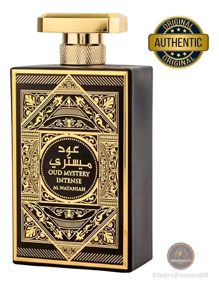Perfume Mystery Al Wataniah Oud Intense Edp Masculino 100ml