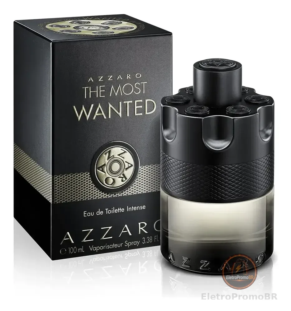 Fragrância Masculina Azzaro The Most Wanted Eau De Toilette Intense 100ml