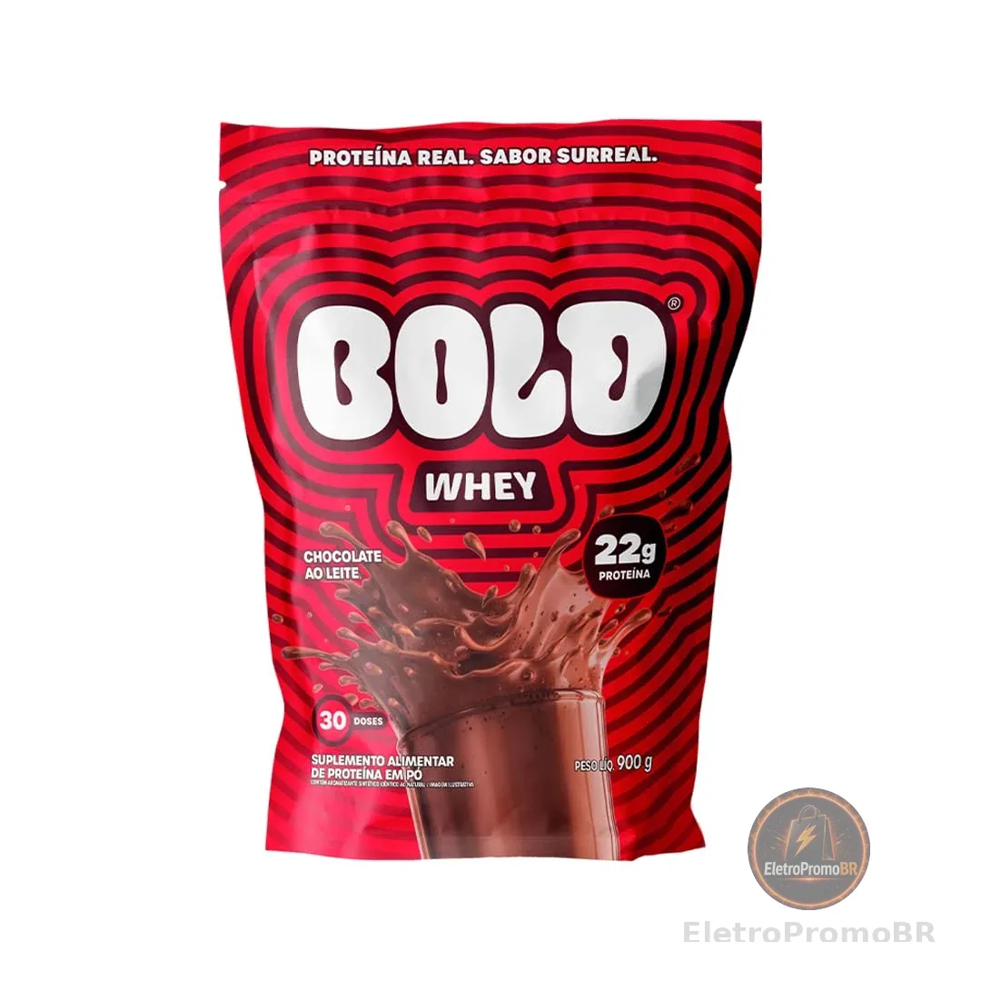 WHEY PROTEIN 3W - BOLD WHEY (900g) - Sabor: Chocolate ao Leite