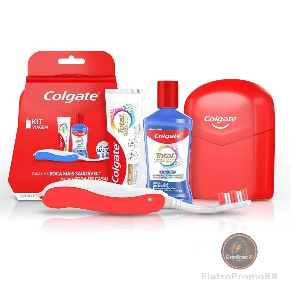 Colgate Kit de Higiene Bucal para Viagem