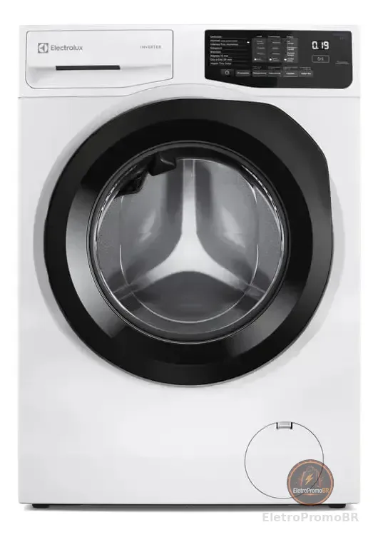 Máquina De Lavar Frontal Electrolux 12kg Branca (lfb12) 220 Volts