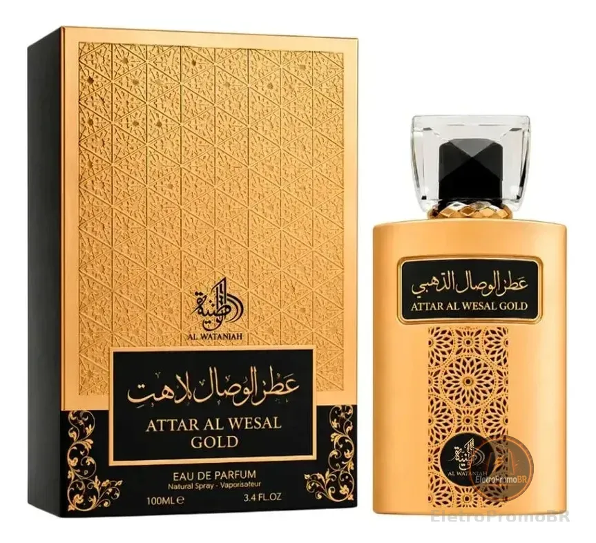 Perfume Árabe Attar Al Wesal Gold Edp Masculino 100ml Com Nf