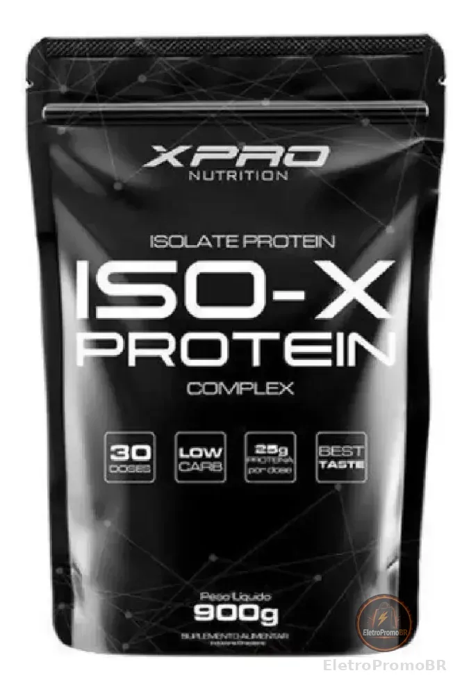 Iso-x Protein Complex Refil 900g Sabor Pudim De Caramelo - XPro Nutrition