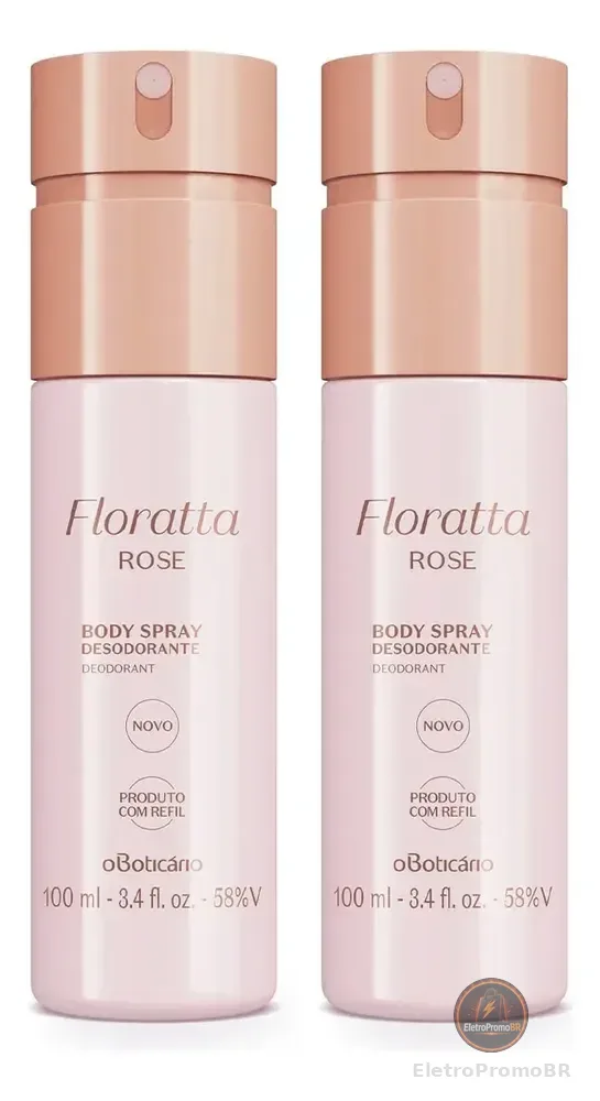 Floratta Rose: Body Spray 2x100ml