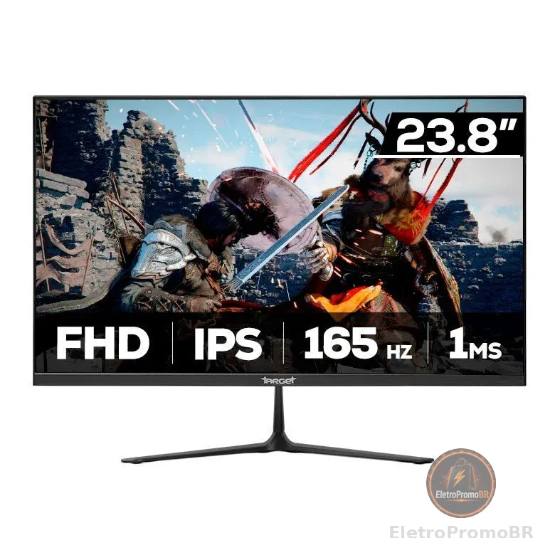 Monitor Gamer TGT Altay TS6, 23.8 Pol, IPS, FHD, 1ms, 165Hz, HDMI/VGA, TGT-ATTS6-BL01