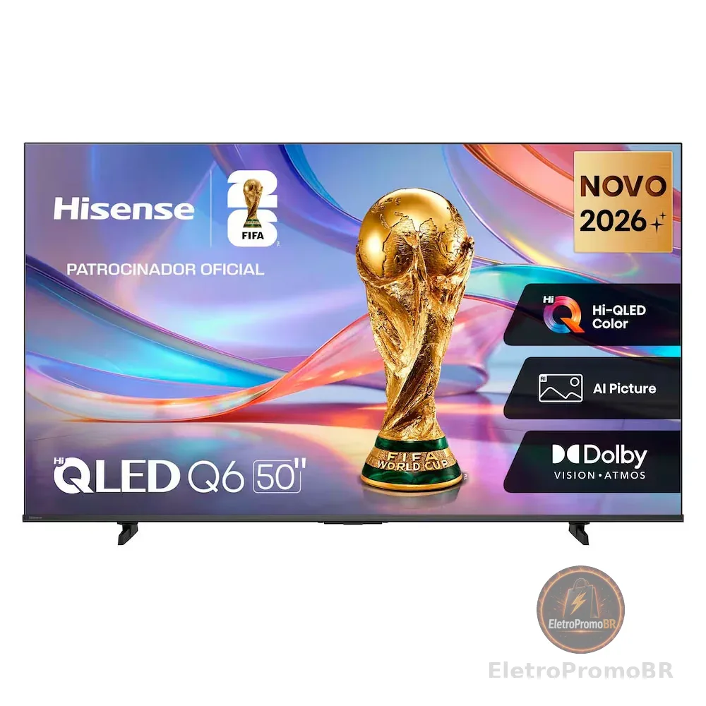 Smart TV 50 4K QLED Vidaa Dolby Vision Hisense