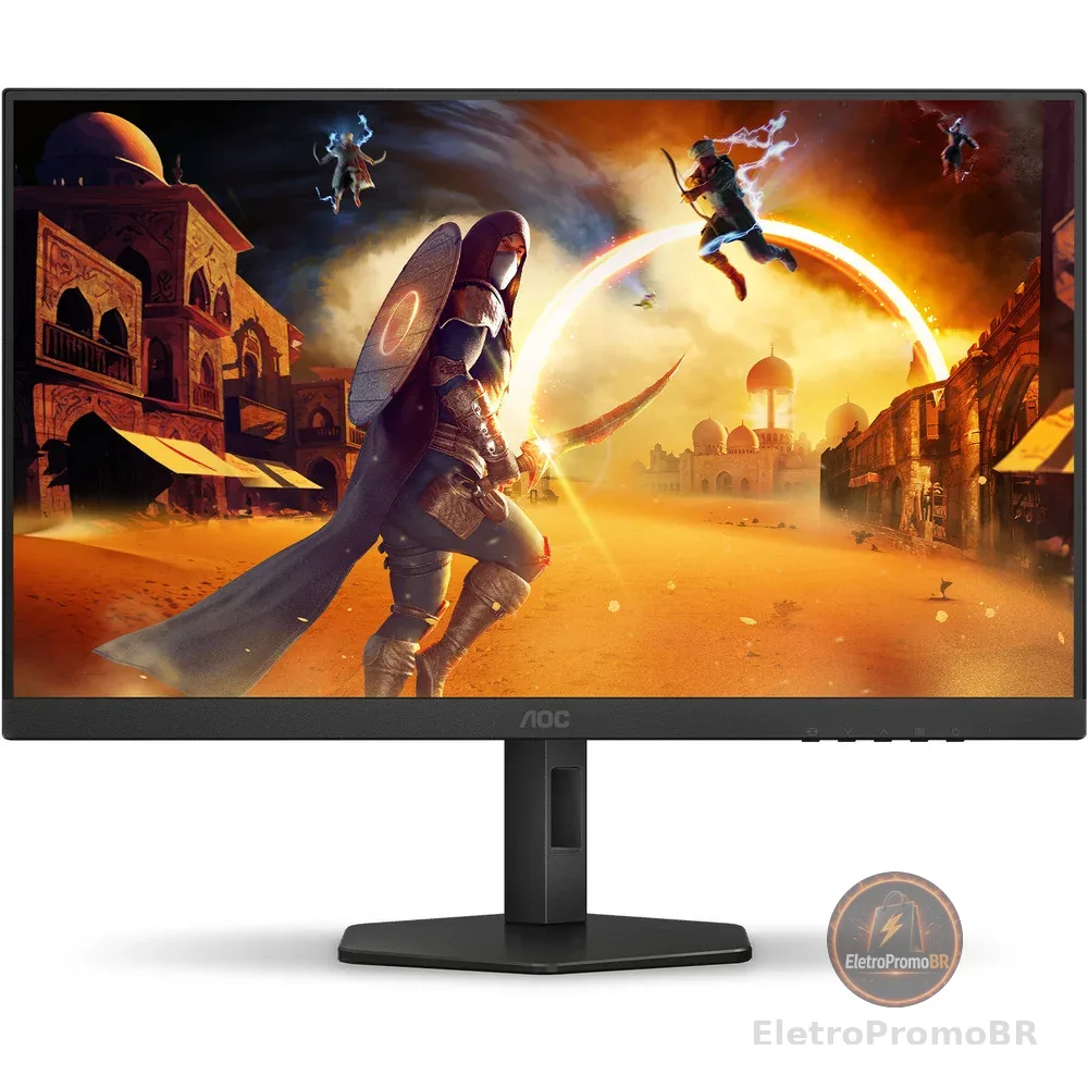 Monitor Gamer AOC 27" 180Hz 0,5ms IPS Ajuste de Altura 27G4/P
