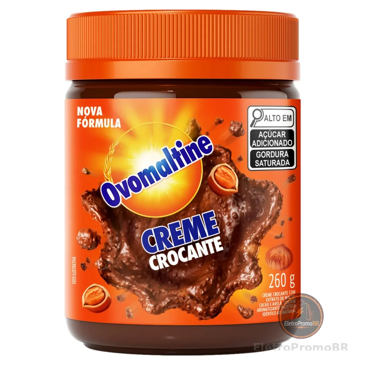 Creme Crocante Ovomaltine Pote 260g