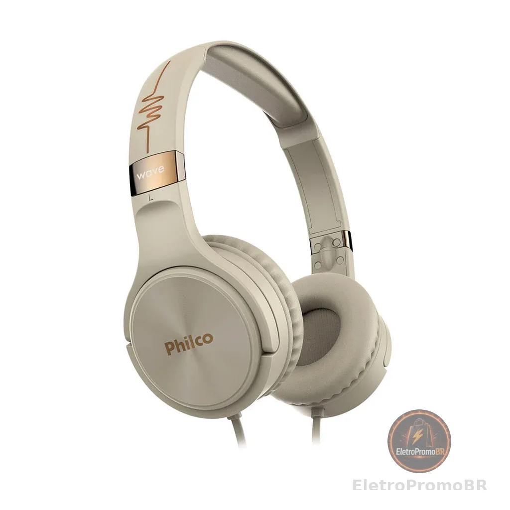 Fone de Ouvido Philco PFO02G Wave Flat