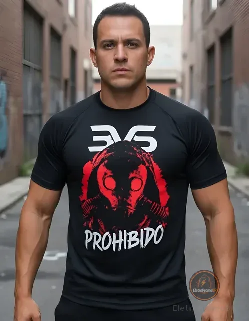 Camiseta Prohibido - Linha Fitness 3vs