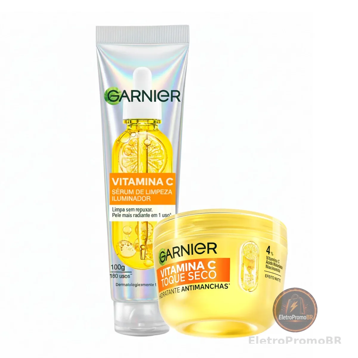 Sérum de limpeza 100g + Hidratante Antimanchas Garnier 85g