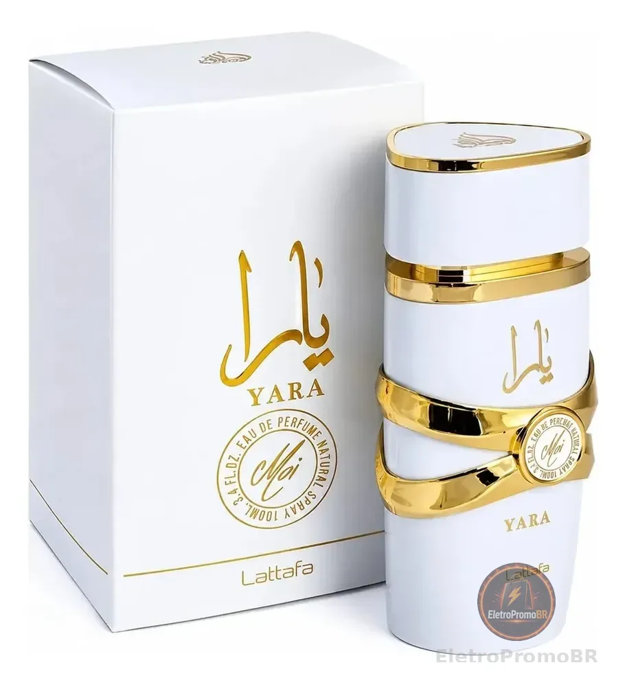 Perfume Yara Moi Lattafa Eau De Parfum Feminino 100ml